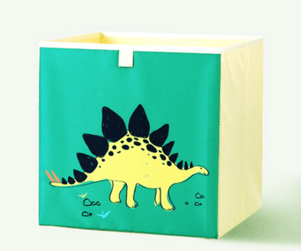 Dinosaur Printed Foldable Animal Toy Storage Bins/Cube/Box/Chest/Organizer for Kids & Nursery