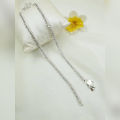 Payal  new design  silver polish for women. 