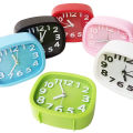 Table Clock Battery Operated Desktop Small Alarm Needle Clock. 
