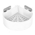 Adhesive Triangle Corner Shelves Plastic Bathroom Kitchen Storage Organize Shelf Rack. 