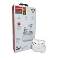 Joyroom JR-T03S Pro Airpods - Joyroom TWS Active Noise Cancelling ANC Earbuds - Wireless Bluetooth Airpods Pro - Touch Control Earpods - Hifi Sound Quality Earphones And Long Battery Life - Compatible With iOS And Android Devices. 