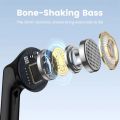 SOUNARC Q1 True Wireless Bluetooth Earphone, Quad mics Clear Call Earbuds, Shaking Bass AirPods, Touch Control (Choose Color). 