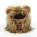 Funny Pets Clothes Cap Cute Cat Wig Lion Mane Costume Cosplay Kitten Dog Hat with Ears Fancy Party Supplies. 
