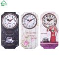 European Style Retro Wall Clock Hanging Living Room Bedroom Home Bar Decor. 