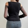 2022 Tops Women Harajuku Dark Academia Gothic Sleeveless Tank Grunge Graphic Aesthetic Print Crop Top Summer Y2K Vintage Clothes. 