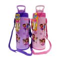 The Ultimate Dora Girls Characters School Water Bottle: Stay Hydrated and Cool, Bright Rite Cool Sports Water Bottle Perfect for School Kids Plastic Thermo Insulated, Flip-Up Lid, Nozzle Straw 600ml. 