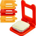 Stainless Steel Pocket Sandwich Maker, Sandwich Cutter And Sealer For Kids. 