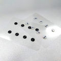 1 Pack Glass Mouse Skates DIY Universal Dots Mouse Feet Pads Sticker for Gaming Mouse Anti-Slip Pad. 