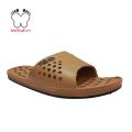 Bathroom Anti-Slip Shower Slippers with Holes. Comfortable, and Long-Lasting Footwear for Daily Use in Washrooms  and Washing area. Best in Marble, and Tile Flooring. Non-Slippery Beige Slippers for Bathroom, Washroom and Washing Area, and Shower.. 