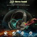 BEEXCELLENT GM7 PRO GAMING HEADSET WITH NOISE CANCELLING GAMING MIC, STEREO SURROUND SOUND, RGB BACKLIGHT FOR LAPTOP, NOTEBOOK, PC, PS4, PS5, MACBOOK AND ETC. 