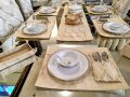 6 Person Dining Table Runner Set. 