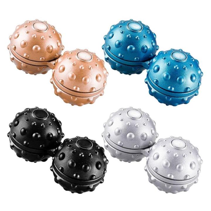 Fingertip Gyro Massage Ball Adult Finger Gyroscope ABS Decompression Spinners H055