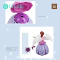 Electric Toy for Kids Magical Dancing Princess Robot with Projection Lighting Auto-unfolding Dress Perfect Children's Toy Accessories Attractive Cartoon Princess Toy. 