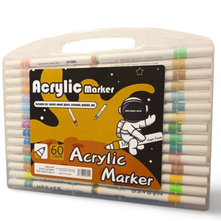 Acrylic%20Markers%20create%20marks%20on%20light%20and%20dark%20surfaces%20including%20paper,%20metal,%20wood,%20ceramic,%20glass,%20rock%20and%20canvas%20Multi-Surface%20Art%20&%20Craft%20Pens%20Bold%20Colors%20for%20Artists%20&%20DIYers%20Premium%20Acrylic%20Markers%20Strong%20Coverage,%20Easy%20Use%20-%20Image%2010
