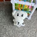 Kpop Idol SUNGHOON Plush Doll Enhypen Stuffed White Dog with Bag. 