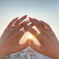 Trendy Butterfly Rings for girls Alloy Metallic Wedding Rings for Couples. 