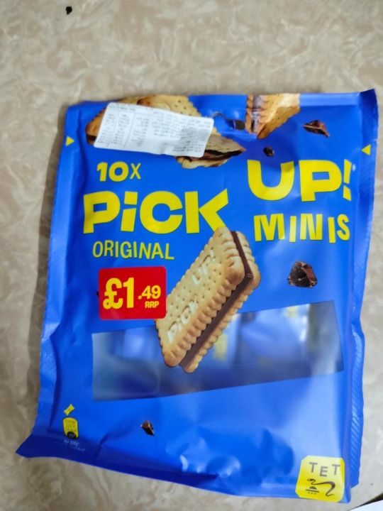 Bahlsen Pick Up! Minis Milk Chocolate Sandwich10 Pcs (106 gram) (New Packing)
