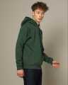 Winter Hoodies For Men's With Soft Cotton Fleece And Front Pouch Pockets. 