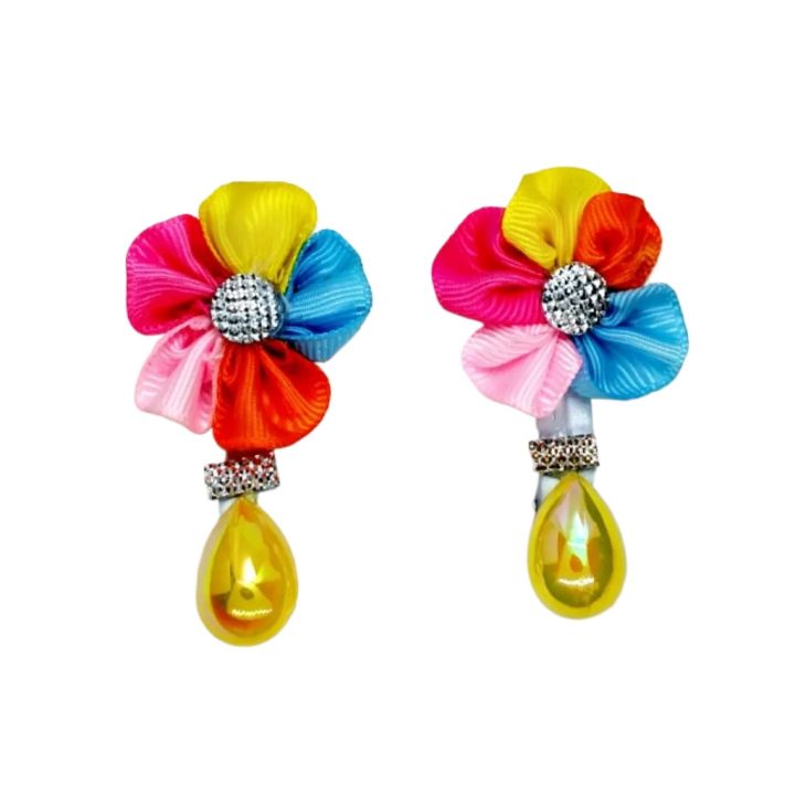 Pack of 3 Pairs Girls Hair Pins Barrettes Click Clips