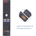 Replacement Remote Control with Netflix YouTube Button. 