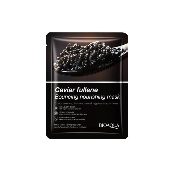 Bioaqua Caviar Fullerene Bouncing Nourishing Facial Sheet Mask