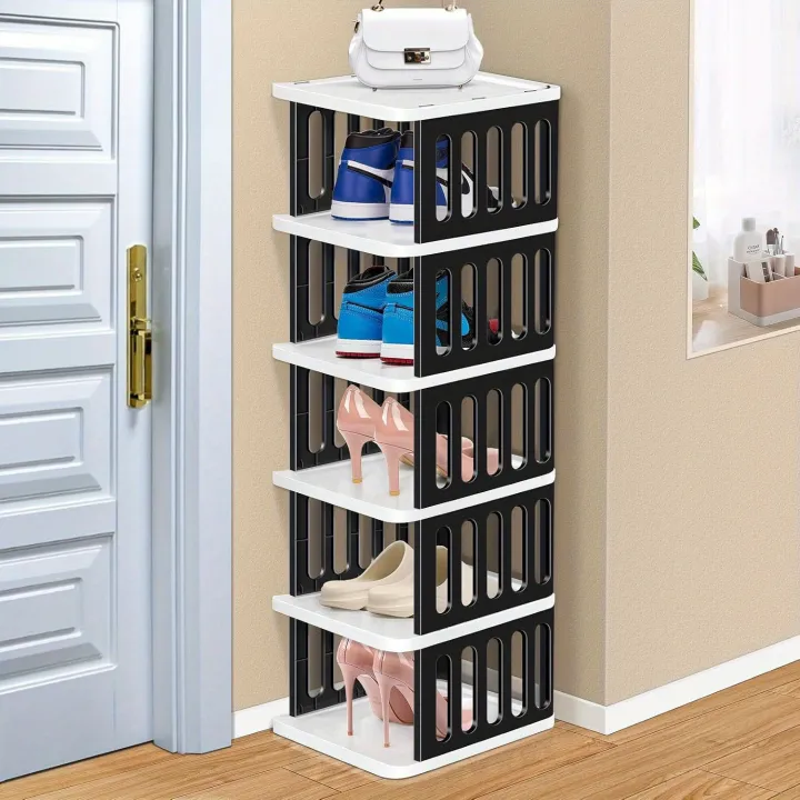5-Layer Multi-Purpose Shoe Rack – Space Saving X-Shape Shoe Stand ...