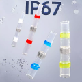 10pcs Waterproof Solder Seal Heat Shrink Wire Connectors Terminals Electrical Copper with Soldering Thermal Casing. 