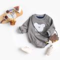Winter Autumn Unisex Baby Boys Girls Bodysuits Warm Fleece Long Sleeve Toddler Clothing Onesies Cute Animal Casual. 