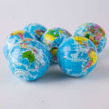 Mini Squeezable Globe Stress Balls Tension Reliver Balls For Children Stress Relief Party Favo Soft PU Earth Pattern Party Toys. 