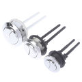 1pc Dual Flush Toilet Tank Button Round Shape Toilet Push Dual Flush Buttons Fugar. 