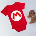 Body infantil neném mario bros fantasia mesversario festa bore bebe desenho jogo roupinha barata filme - 400. 