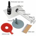 JOUYI 2X Windshield Repair Kits Car Window Repair Tools Windscreen Glass Scratch Crack Restore Window Screen Polishing. 