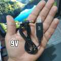 USB 5V to 12V or 9V Booster Converter Cable Modem Router Power bank Solution. 