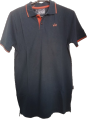 Monark T-Shirt, blue plain shirt Monark logo printed, Polo Shirt. 