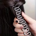Hair Styling Tools Set for Girls, 6pcs Hair Accessories, Combs, Bands & Care Kit. 