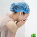 100PCS Disposable Shower Cap Flexible Transparent Spa Hair Salon Hotel One-Off Bathing Elastic Shower Hat Bath Supplies. 