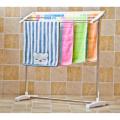 Mobile Towel Cloth Drying Rack Stand 5 Stainless Steel Bar Flexible Easy to Install Save Space Towel Cloth Rack for Drying Holder Towel Stand. 