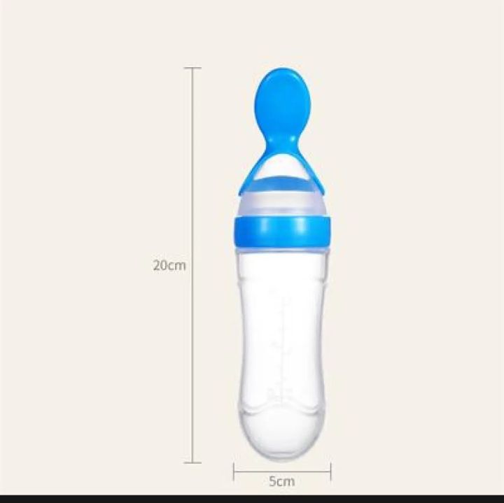 Baby%20Spoon%20Feeder%20-%2090ml%20Silicone%20Baby%20Feeding%20Bottle%20With%20Spoon%20Newborn%20Infant%20Squeeze%20Spoon%20Toddler%20Food%20Supplement%20Rice%20Cereal%20Bottle%20Milk%20Feeder%20-%20Image%203
