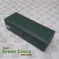 6 Slots 6 Grids PU Leather Watch Organizer Box Smart Watch Organizer Box. 