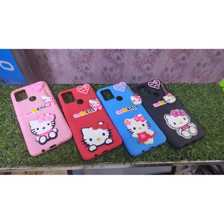 Infinix Hot 10 girls back cover_Hello kitty/Mickey mouse case_Girls Fancy soft case_Infinix Hot 10 Girls Back cover