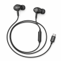 Type C Wired Earphones with Mic – USB C In Ear Handsfree Headphones with Call Control Button for Android Smartphones & USB C Devices | Black. 