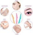 Women Face & Eyebrow Razor, Reusable & Biodegradable Quick & Easy Facial Hair Removal at Home Neck, Face, Upper Lips as well as Unnecessary Hairs Elsewhere Shaping Trimmer Shaper Shaver Tool, Painless Facial  (Pack of 3). 
