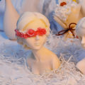 Female Body Candle Silicone Mold Women Shaped Candle Making Wax Plaster Mould Handmade Eyes Closed Girl Blindfolded Girl Elegant Girl. 