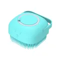 Silicon Bath Body Brush, Exfoliating Body Scurb Brush with Soap Dispenser, 2 in 1 Ultra Soft Bath Sponge Shower Brush and Body Massager, Baby Shower Brush, Shampoo and Gel Dispenser, Loofah Brush, Body Cleaning Scrubber for Man, Women and Children. 