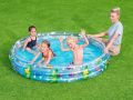 Bestway 51005 | 3 Ring Inflatable | PVC Swimming Pool Collection for Kids | Summer Fun & Water Games | For Children 6 foot Swimming Pool Size | Imported Best Way High Quality | Air Home Pools. 