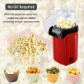 Mini Electric Portable Popcorn Maker Healthy Oil free Hot Air Popping Household DIY Automatic Small Fast Popper With Measuring Cup and Removable Cover 1200w Home Kitchen Popcorn Maker for Kids | Popcorn Making machine for kids. 