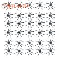 Fake Spiders 30pcs Realistic Fake Spider Toys for Halloween Decoration Photography Prop Scary Black Spiders in Small Size Perfect for Pranks Parties Halloween Spider Toys. 