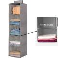 Underwear Socks Storage Organizer with Lids Foldable Closet Drawer Divider 24 Cells, Storage Box for Socks Underwear. 