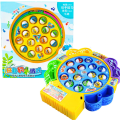 Fishing Game With Rotating Fishes Large Size Fishing Game With Lights & Sound Toys For Kids - 45 PCS , 15 Pcs & 24 Pcs. 