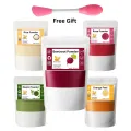 Pack of 5 Organic Powder | Orange Peel Powder + Rice + Neem + Beetroot + Rose Powder (250g) - Glowing Skin, Hair Care & Acne Control | 5-in-1 Natural Beauty Bundle by Nuts N Snax. 